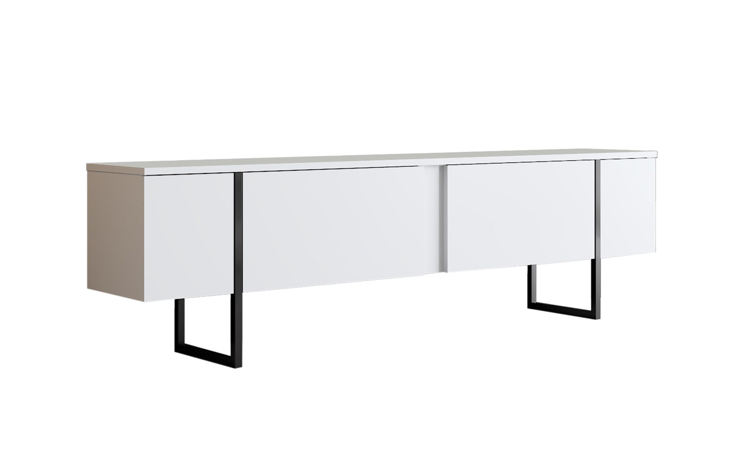 Modul TV Larso, alb + negru  4